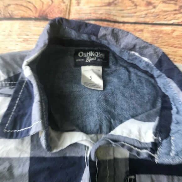 Osh Kosh B’gosh Boys Button Down Shirt 5 - Picture 3 of 7
